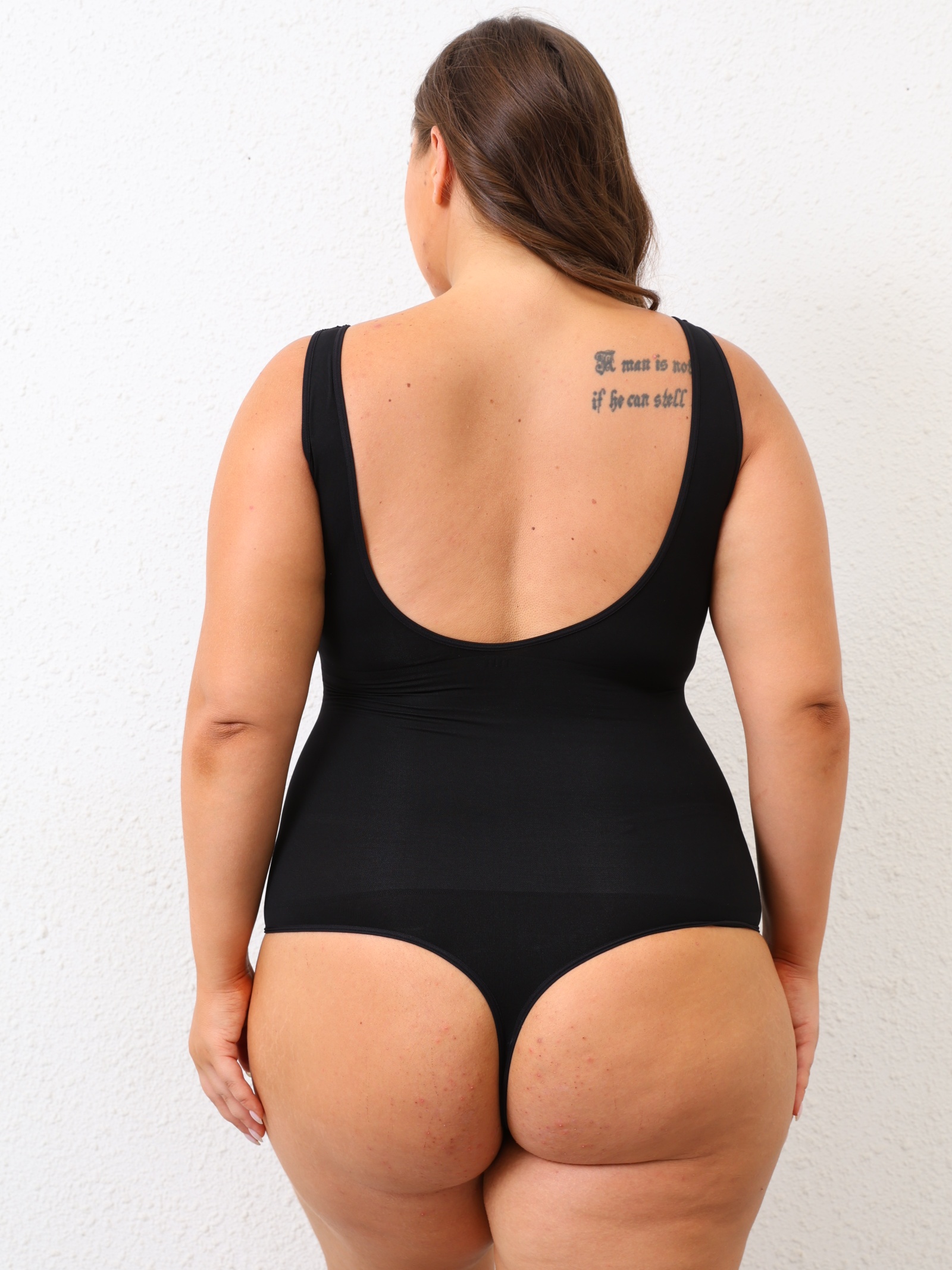 Large size body sculpting one- - Seamless Underwear Women avaliação e preço