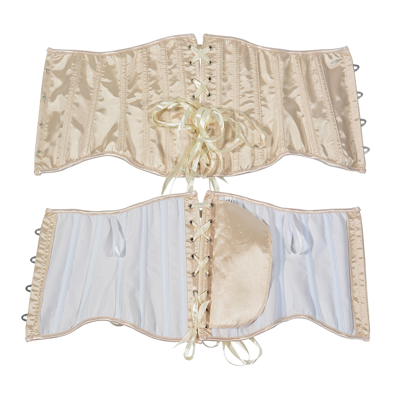 2025 Women Satin Underbust Cor - Corset Waist Cinch avaliação e preço