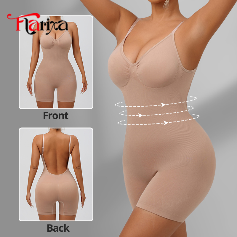 Flarixa New Low Back Shapewear - Seamless Underwear Women avaliação e preço