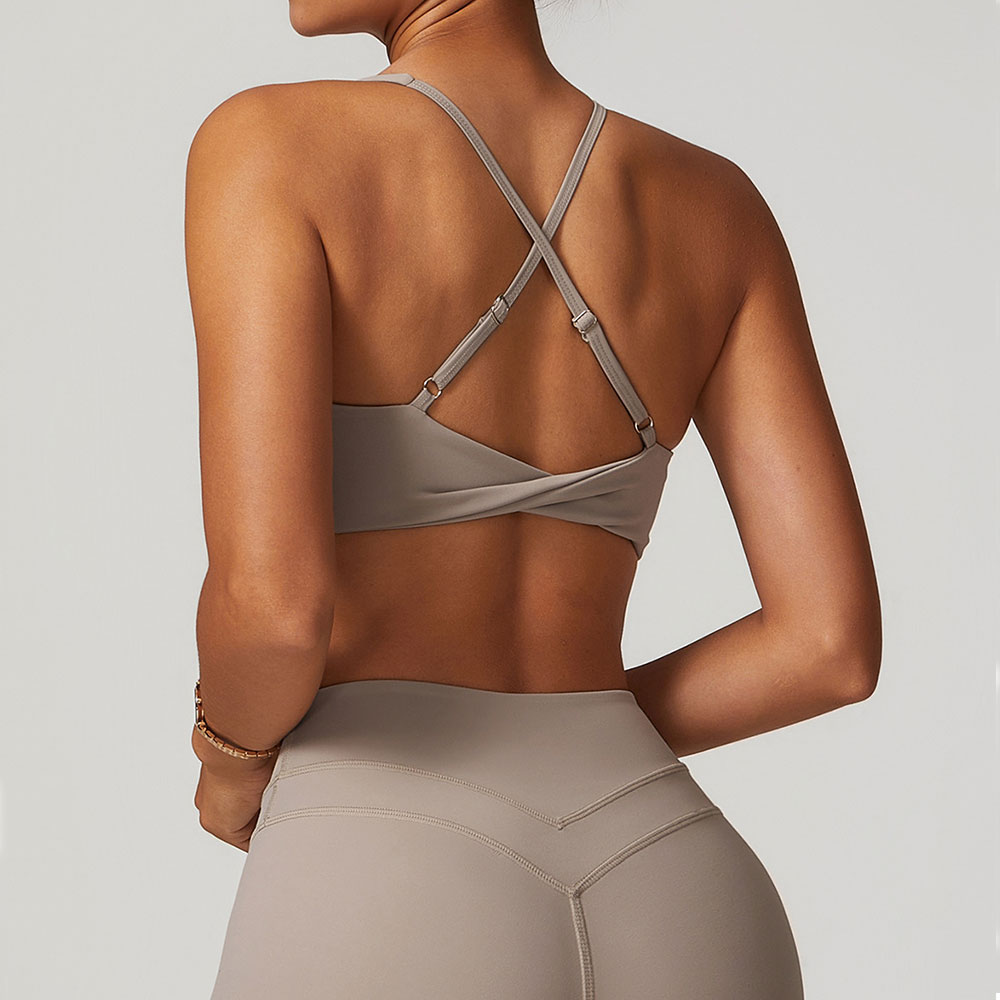 JUREN Sports Bra Women Fitness - Push Up Bra Padded avaliação e preço