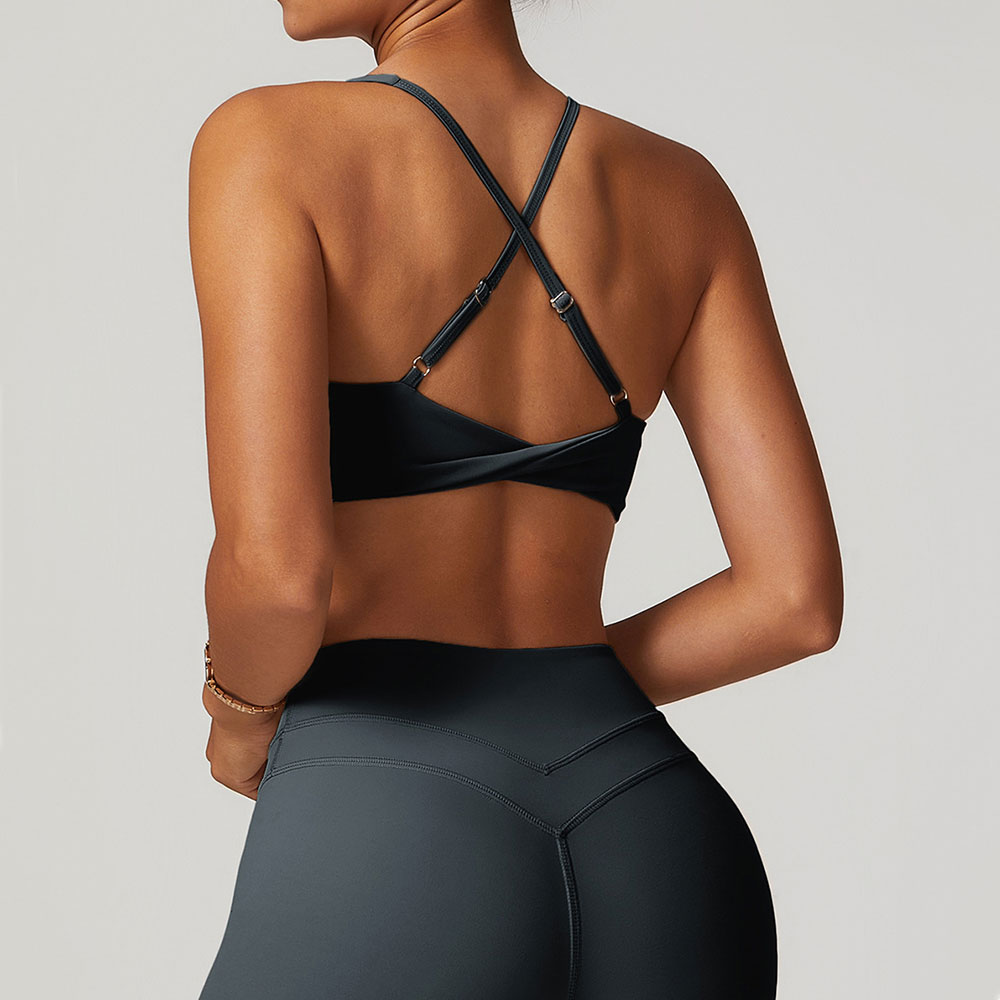 JUREN Sports Bra Women Fitness - Push Up Bra Padded avaliação e preço