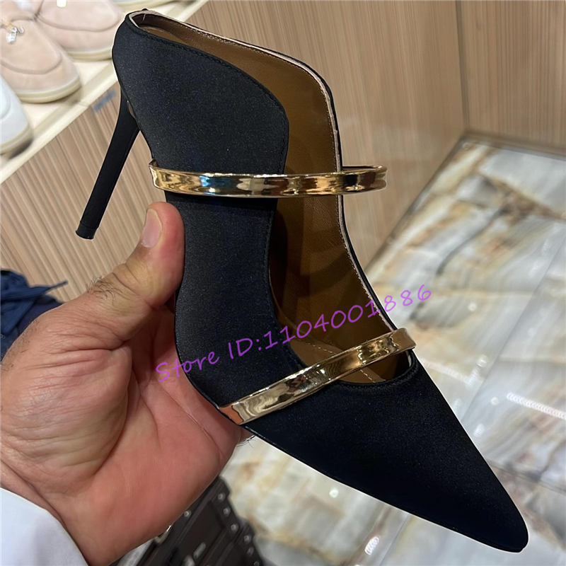 Sexy Double Straps Slippers fo - Slip Dress Satin avaliação e preço