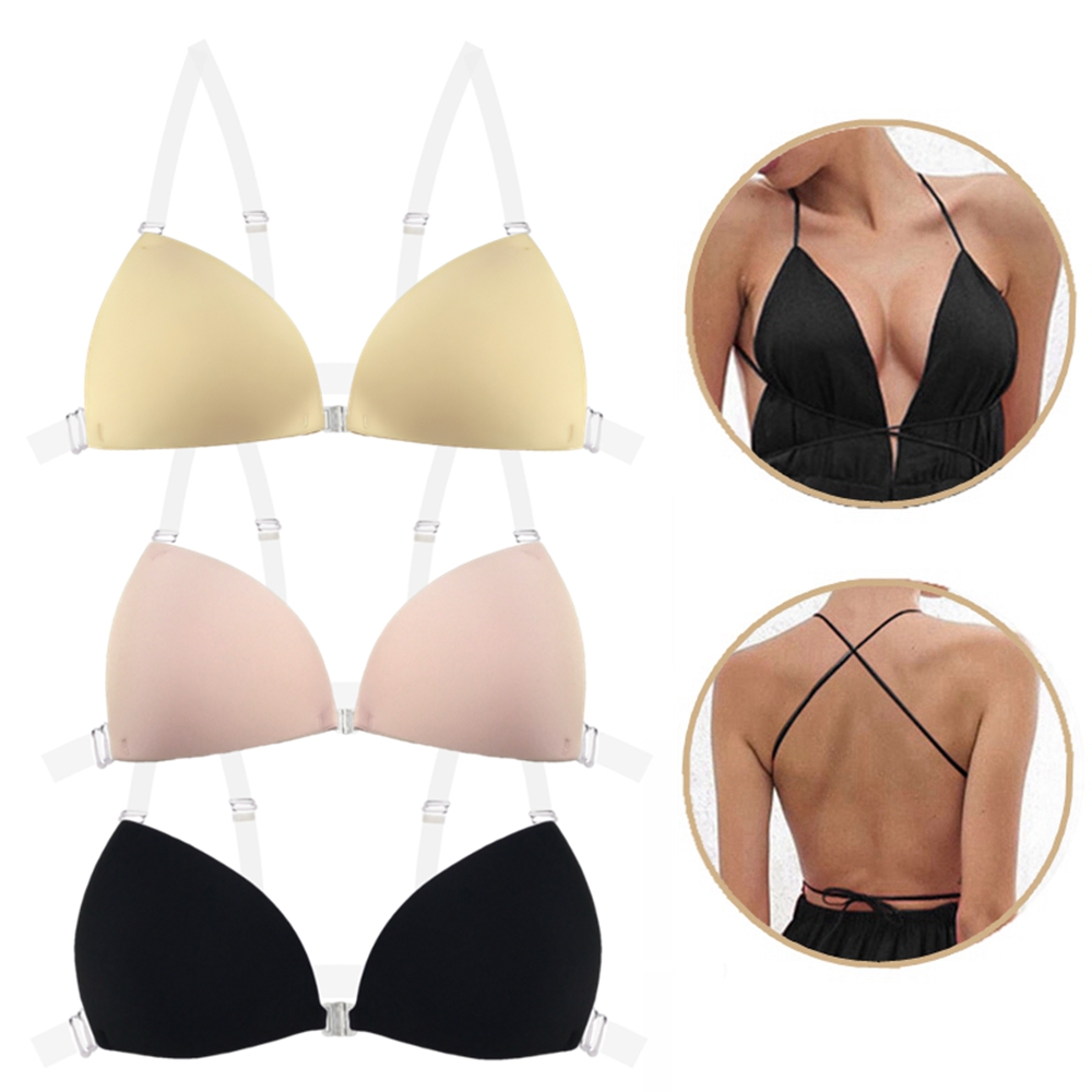Sticky Bra for Women Backless  - Push Up Bra Padded avaliação e preço