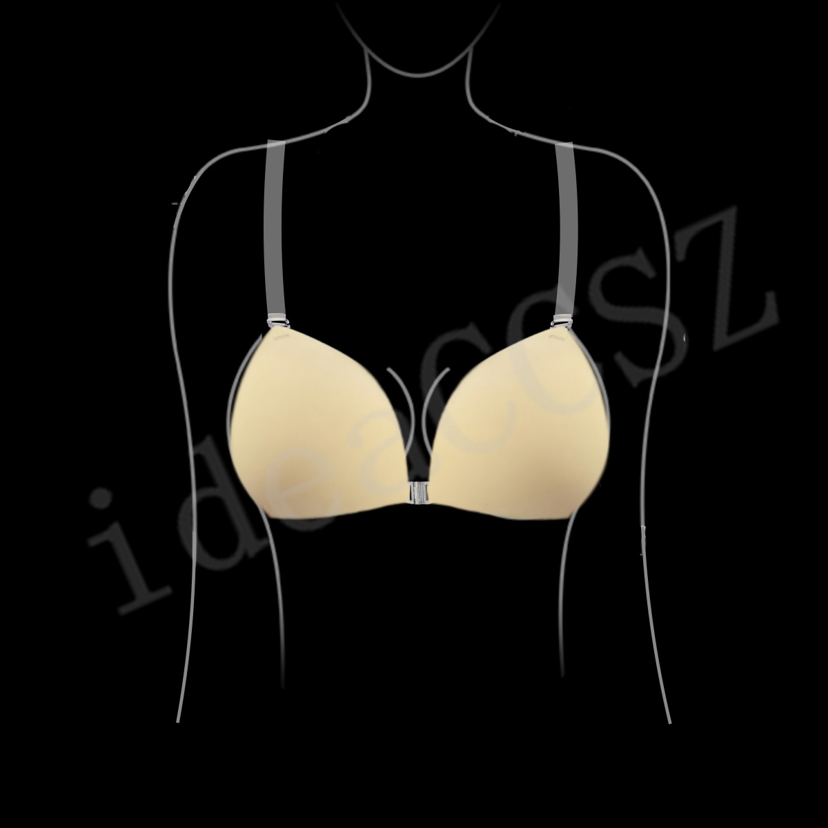 Sticky Bra for Women Backless  - Push Up Bra Padded avaliação e preço
