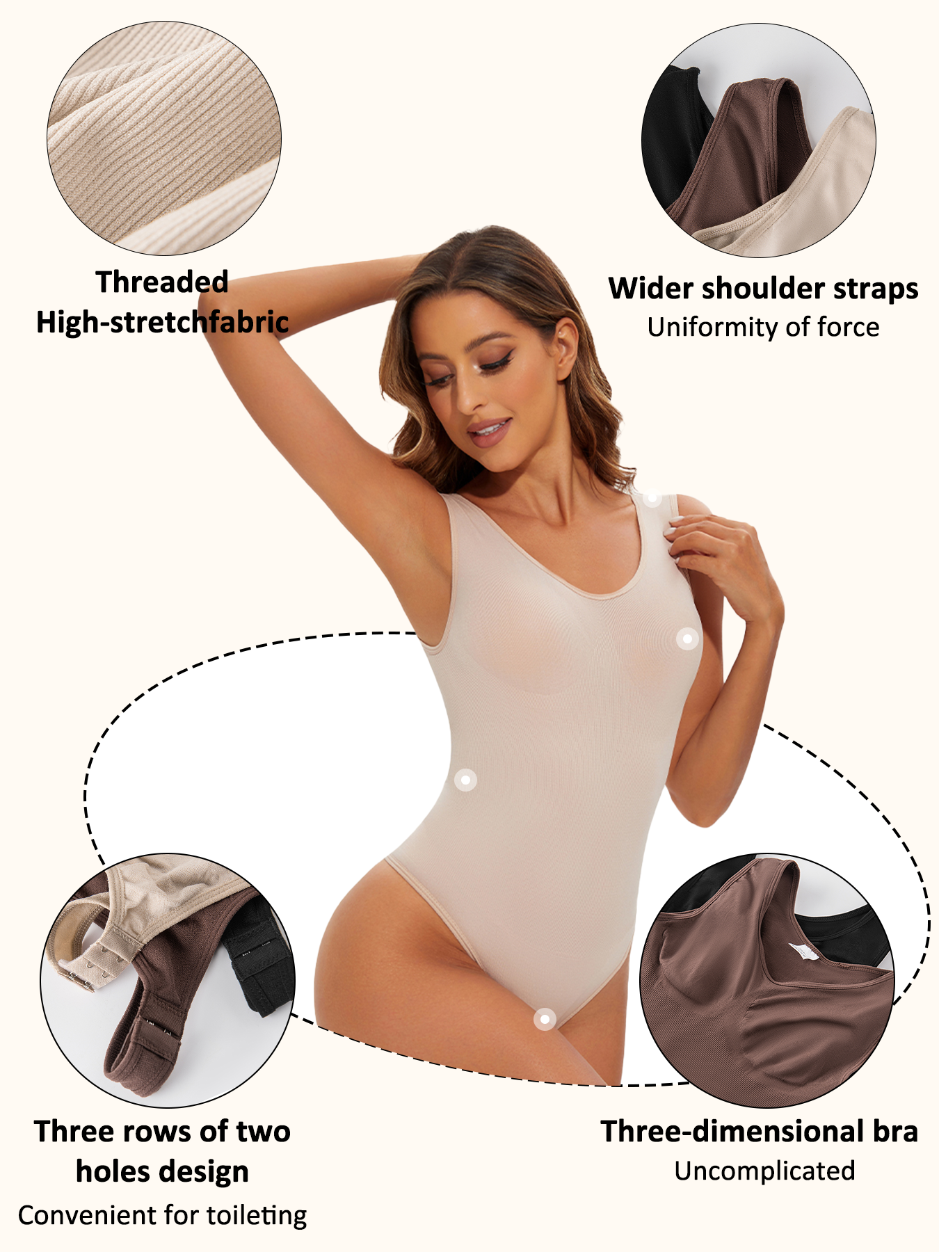 Shapewear Bodysuit Thong Fajas - Shapewear Bodysuit Firm avaliação e preço
