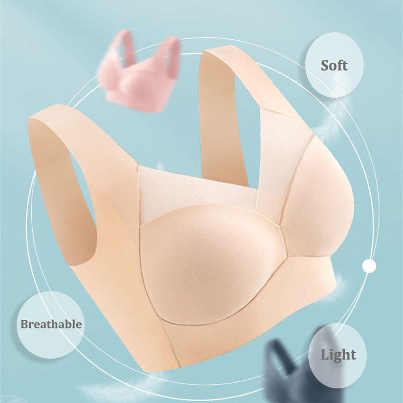 5PCS Women Sports Bras Full Cu - Bralette Wireless Soft avaliação e preço