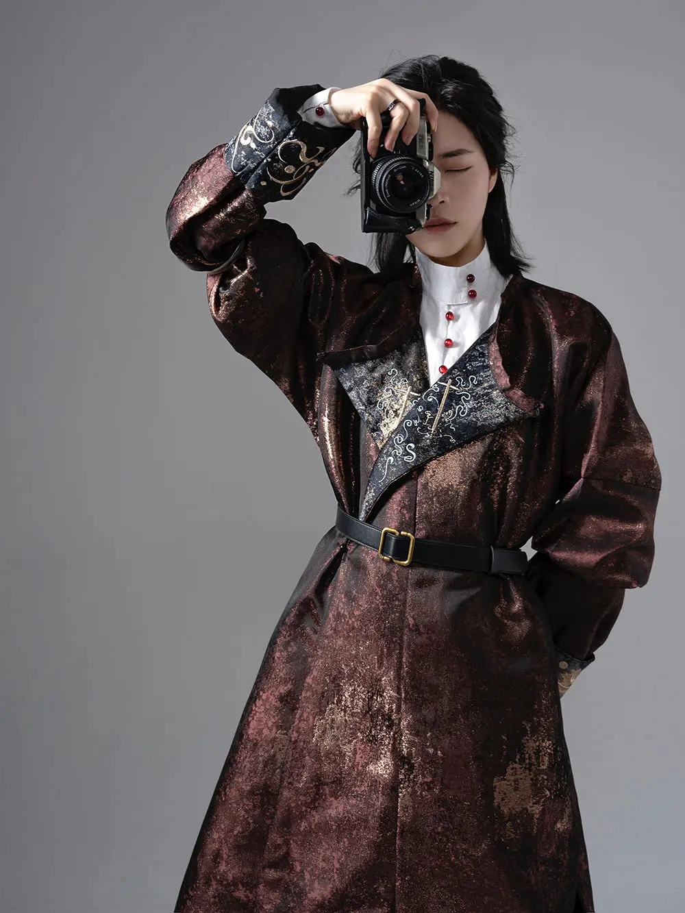 Chinese silk robe Costume Tang - Robe Silk Women avaliação e preço