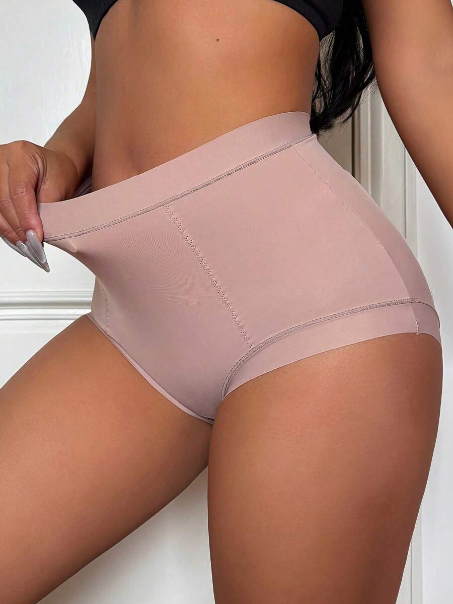 2pcs High Waist Seamless Shape - Seamless Underwear Women avaliação e preço