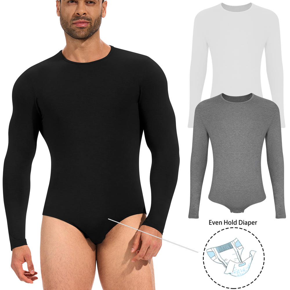 Mens Long Sleeve Bodysuit Full - Shapewear Bodysuit Firm avaliação e preço