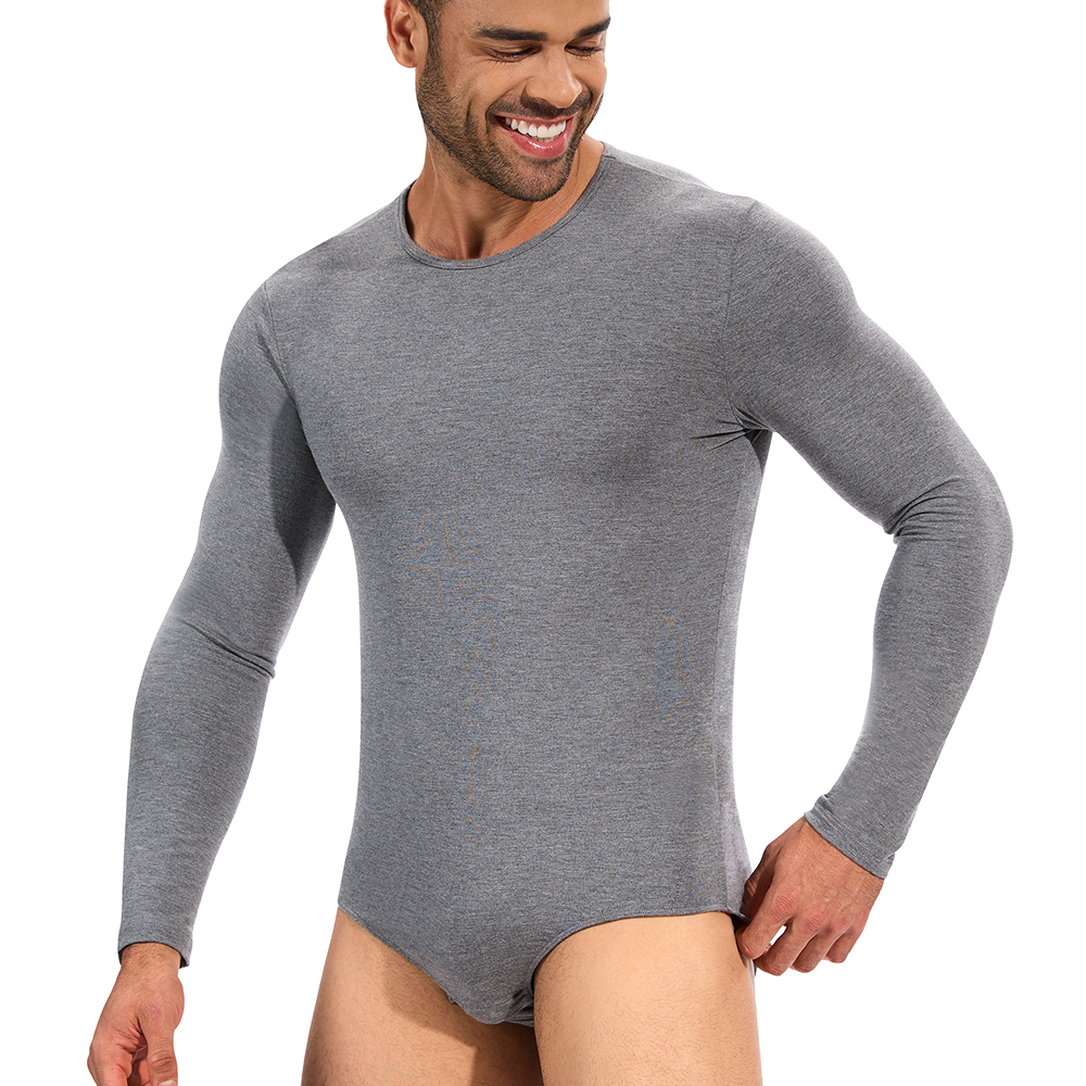 Mens Long Sleeve Bodysuit Full - Shapewear Bodysuit Firm avaliação e preço