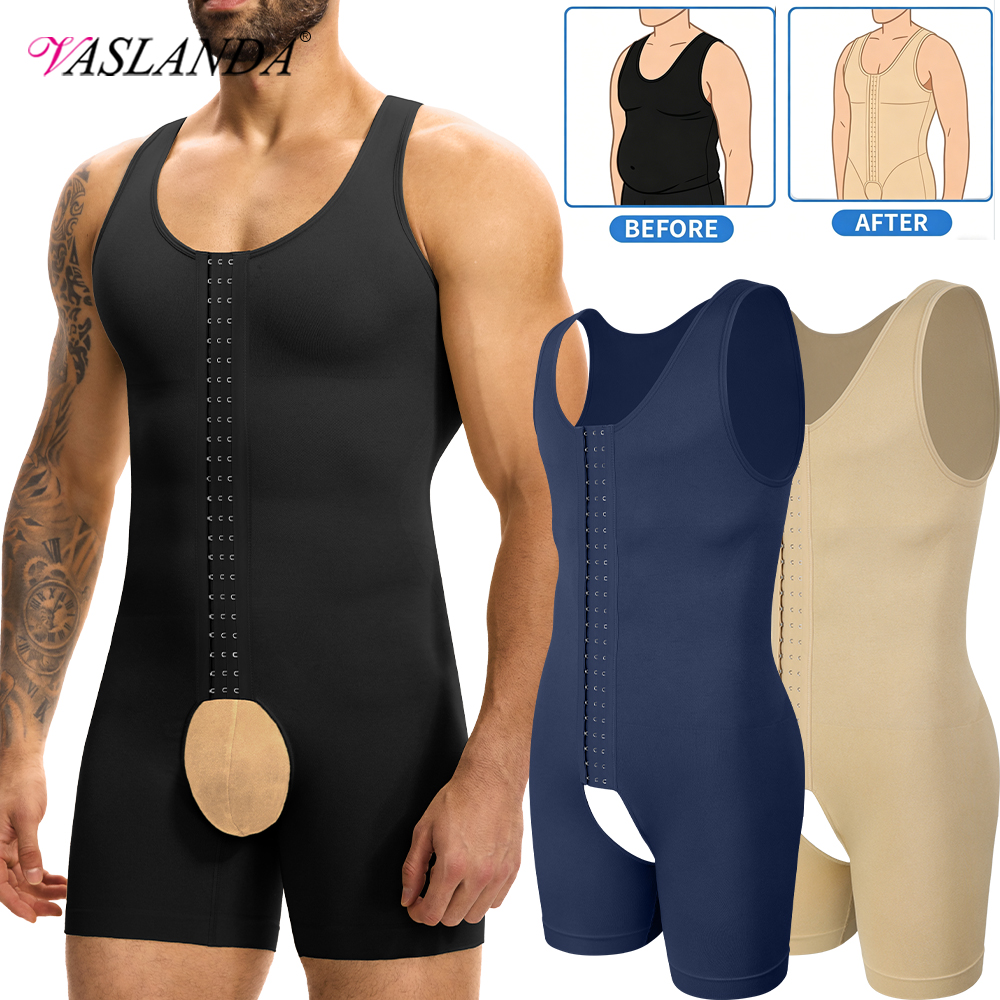 Men's Compression Shapewear  T - Shapewear Bodysuit Firm avaliação e preço