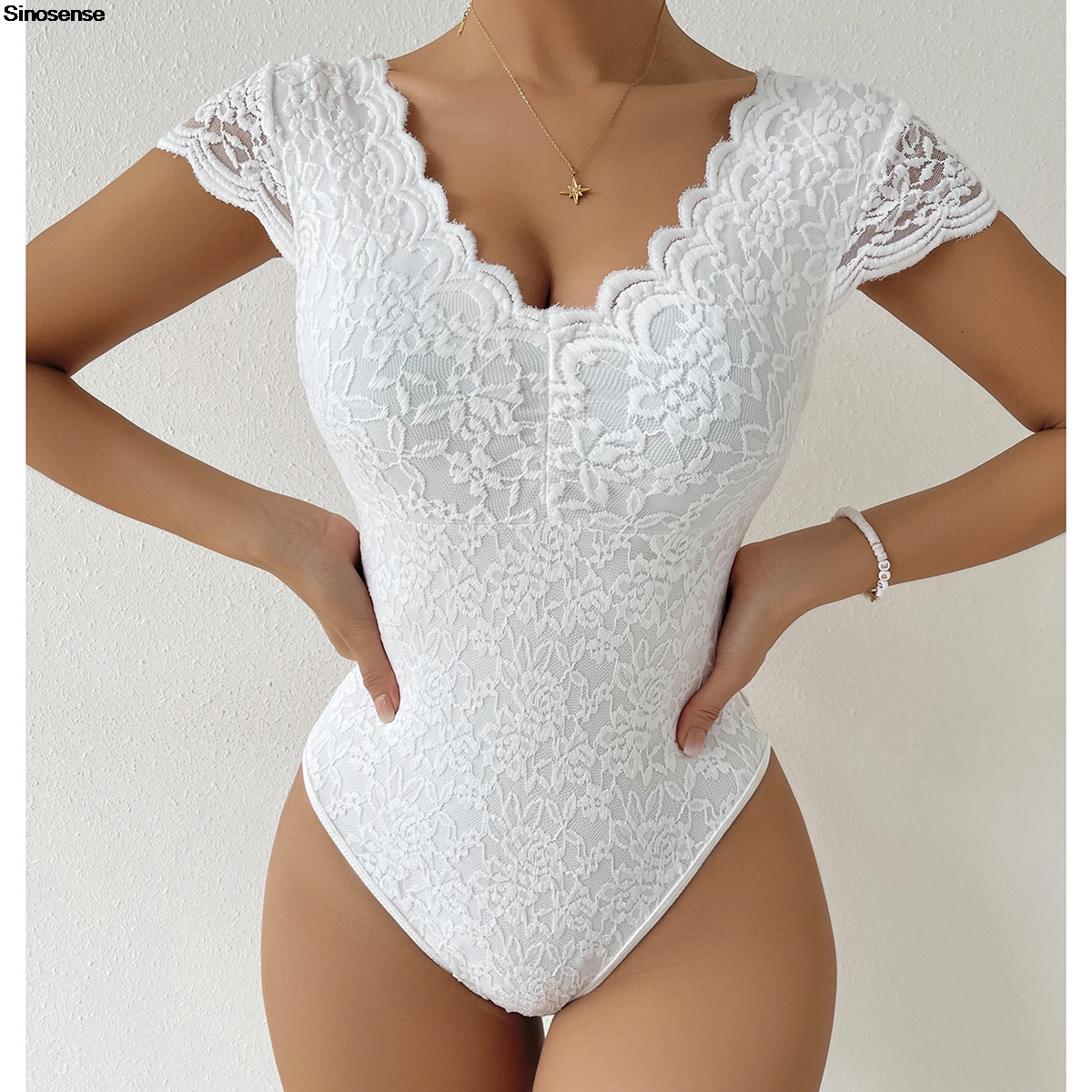 Womens Embroidery Floral Contr - Lace Teddy Lingerie avaliação e preço